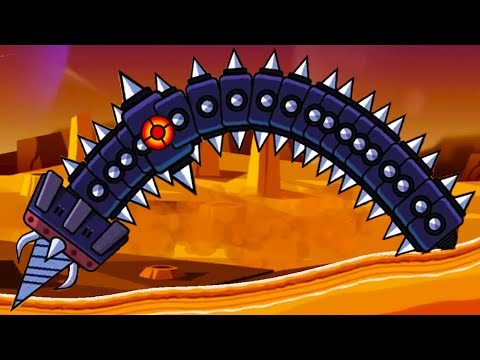 Видео: Танк ЧЕРВЬ и ОСА в Хилс оф Стил #82 Обновление игры Hills of steel - Машинки Кида