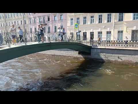 Видео: Прогулка по Санкт-Петербургу | Спокойные виды и будничная атмосфера