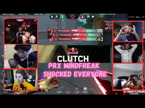 Видео: Реакция сообщества Valorant на PRX Mindfreak Nasty Aim 1vs3 Clutch