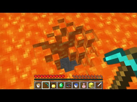 Видео: КУДА ВЕДЁТ ЭТОТ СТРАННЫЙ ПРОХОД В ЛАВЕ В МАЙНКРАФТ