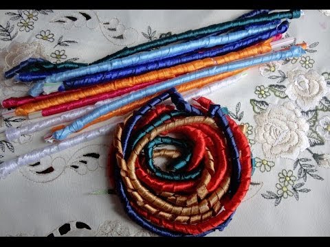 Видео: Спиральки из атласных лент. Варка и запекание