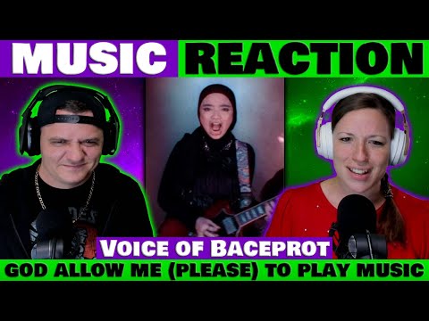 Видео: Voice of Baceprot - Боже, позволь мне играть музыку РЕАКЦИЯ @VoiceofBaceprot