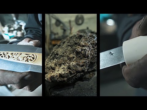 Видео: КУЗНЕЧНОЕ ДЕЛО. Александр Данилов - КУЗНЕЦ.// Blacksmithing in Yakutia.