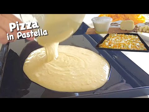 Видео: Быстрая и простая ПИЦЦА ТЕСТО без дрожжей В ДУХОВКЕ