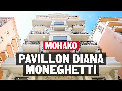 Видео: Как живут в Монако-Монте-Карло? Обзор квартиры на вилле Павильон Диана в районе Монегетти