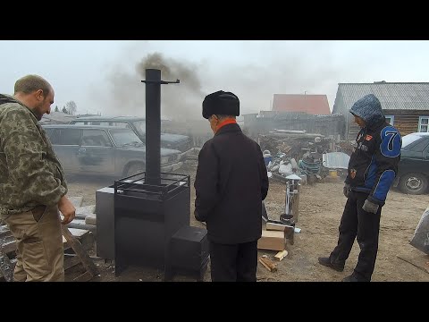 Видео: РАСШИРЯЕМ ДОМ - УТЕПЛЯЕМ СТЕНЫ - ТОПИМ НОВУЮ ПЕЧКУ