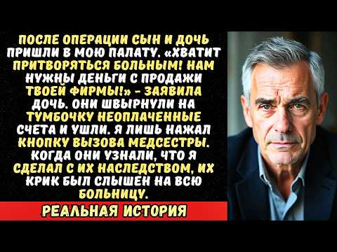Видео: «Папа, нам нужны деньги, а ты бесполезен». Я молча переписал завещание, и тогда…