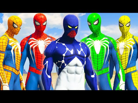 Видео: Команда Человек-паук PS4 против COSMIC Человек-паук | Ultimate Spiderman