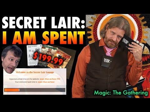 Видео: Secret Lair: Я истощен. | Magic: The Gathering