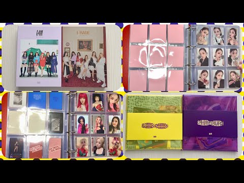 Видео: Организация карт ITZY, (G)I-Dle, Aespa / Organization kpop photocard / kpop photocard collection