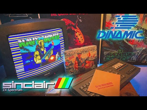 Видео: Игра #23 Army Moves & Navy Moves ZX Spectrum