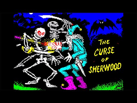 Видео: The Curse of Sherwood. ZX Spectrum. Прохождение