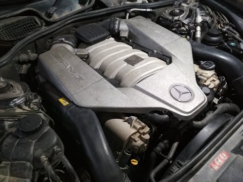 Видео: Mercedes Benz CL63 (С216) ///AMG M156.984 (перебока) Финал