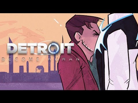 Видео: Пасхальный Кролик [Рид900] | Детройт: Стать Человеком Дубляж Комикса