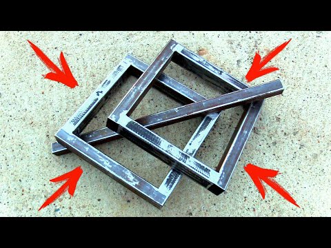 Видео: Вот что можно сделать из обрезков профильной трубы!
