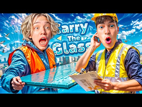 Видео: УГАР С ПАРАДЕЕВИЧЕМ В CARRY THE GLASS | ПОПРОБУЙ ДОНЕСТИ СТЕКЛО!