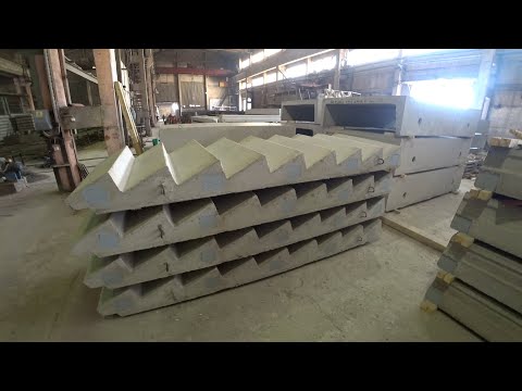 Видео: Лестничные марши ЛМ, 1ЛМ, МЛ, 2ЛМФ, ЛМП изготовление завод ЖБИ