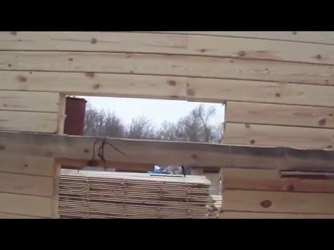 Видео: Дом из бруса 150*150 -некоторые секреты строительства