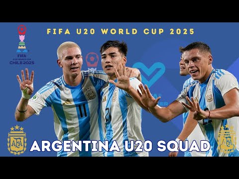Видео: Состав сборной Аргентины до 20 лет на чемпионат мира FIFA U20 2025 | Полный список игроков и рыно...