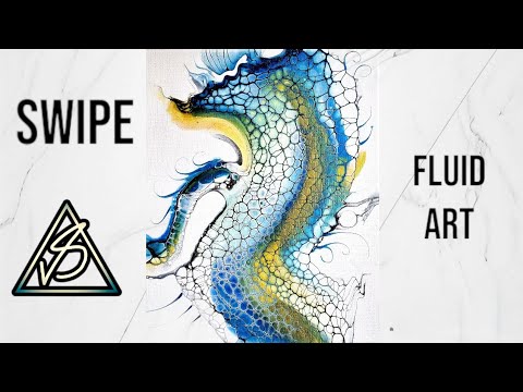 Видео: # 172 Синее существо! Создавайте УДИВИТЕЛЬНЫЕ ЯЧЕЙКИ за считанные минуты! Акриловая жидкость