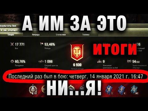 Видео: А ИМ ЗА ЭТО - НИ  Я! итоги