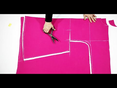 Видео: ШИТЬ МОЖЕТ КАЖДЫЙ!! Очень просто !! Выкройка и пошив классного платья 🌺