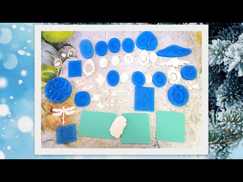 Видео: 💙 МОЛДЫ ДЛЯ НОВОГОДНИХ ШАРОВ💙Как я делаю лепнину для елочных игрушек💙 Анна Кохан💙
