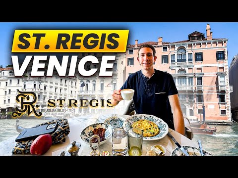 Видео: Внутри самого современного роскошного отеля Венеции… St. Regis【4K Tour】