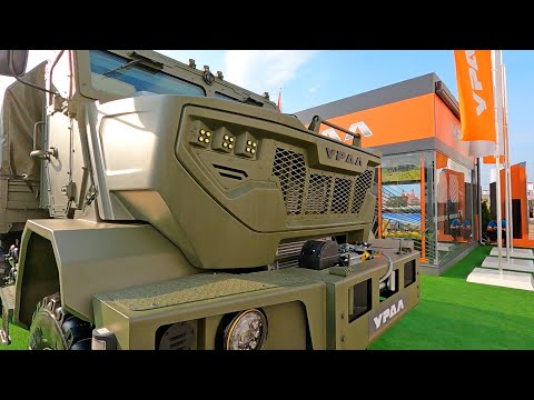 Видео: Обзор стенда грузовиков Урал на выставке Армия - забытый обзор за прошлый год