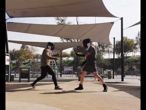 Видео: ножевой бой , тренировка