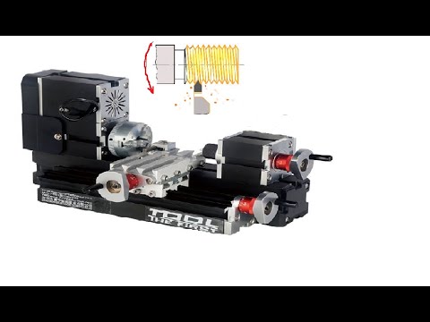 Видео: Научил станочек нарезать резьбу резцом !