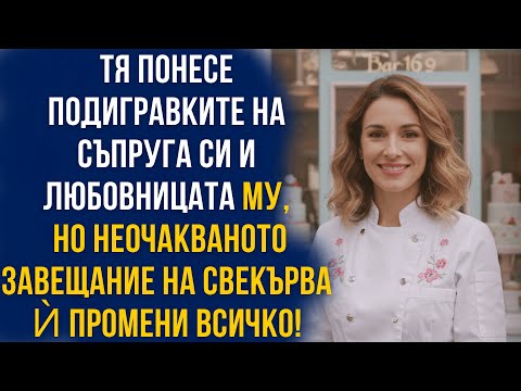 Видео: Зад гърба ѝ мъжът и любовницата му я унижаваха… докато завещанието не обърна всичко!