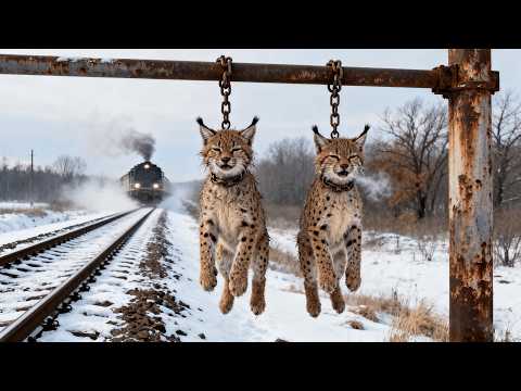 Видео: Девочка спасла двух раненых рысей. То, что произошло дальше, потрясло всех