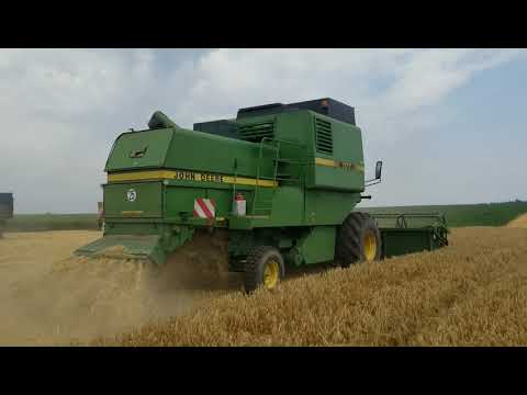 Видео: Збираємо ячмінь. John Deere 1177. 27 липня 2021р.