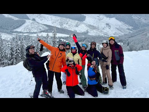 Видео: Словакия Ясна (Jasna) и Хопок – катание на сноуборде и лыжах в Низких Татрах