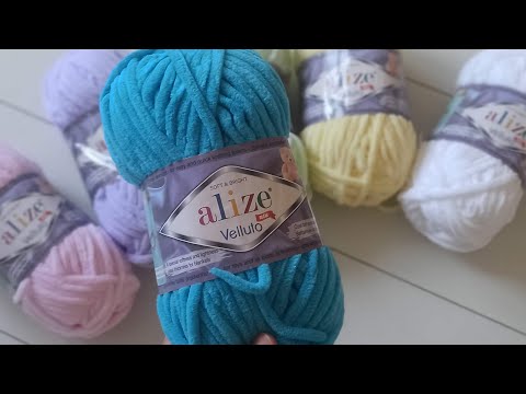 Видео: 💫🧶Распаковка и обзор пряжи Alize Velluto|подробно о пряжи|качество, расходы.