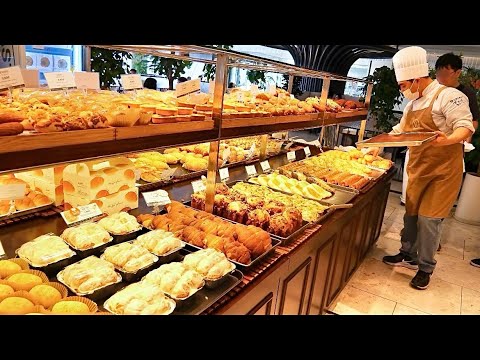 Видео: Суперпопулярная гигантская пекарня, которой управляет настоящий мастер-пекарь, просто потрясающая!