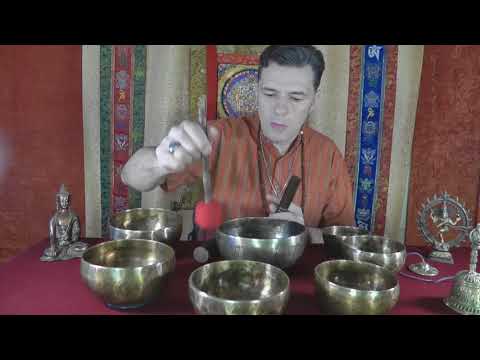 Видео: Meditation with singing bowls "Shanti" (Медитация с поющими чашами)