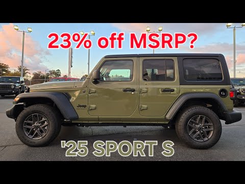 Видео: Обоснование выбора комплектации SPORT S (Jeep Wrangler 2025 года выпуска в 1941 году)
