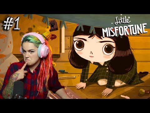 Видео: Маленькая Мисс Неудача / Вика Проходит little misfortune #1