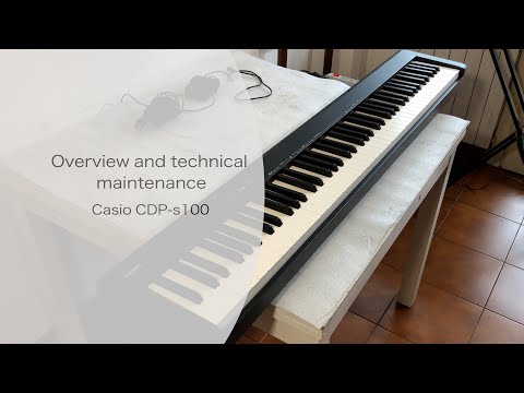 Видео: Обзор и техническое обслуживание цифрового пианино Casio CDP-S100