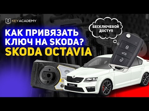 Видео: Как привязать ключ на шкоду если машина против этого | Skoda Octavia A7 2015 | Program KEY
