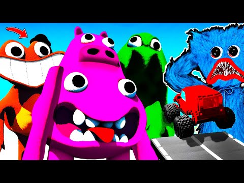 Видео: ГАРТЕН ОФ БАНБАН 3 ПРОТИВ МАШИН