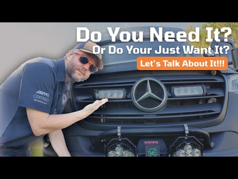 Видео: Вам ДЕЙСТВИТЕЛЬНО нужны все эти крутые штуки для вашего фургона или автодома? Давайте поговорим о...