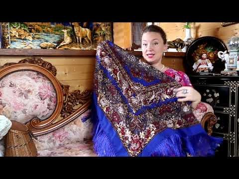 Видео: ФЕЕРИЧНАЯ НАМОТКА ПЛАТКА. Лучшая ткань для домашней одежды. Амаранты.