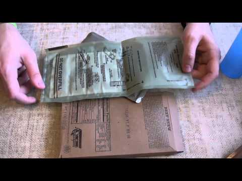 Видео: Обзор MRE Menu 9 Beef Stew