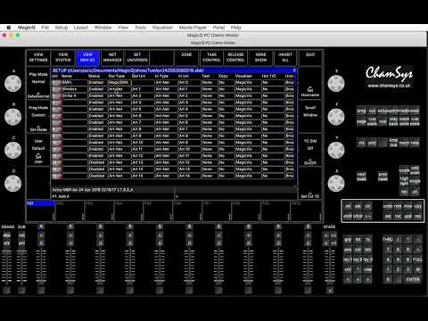 Видео: MagicDMX донгл + PCWing соединение на одном компе