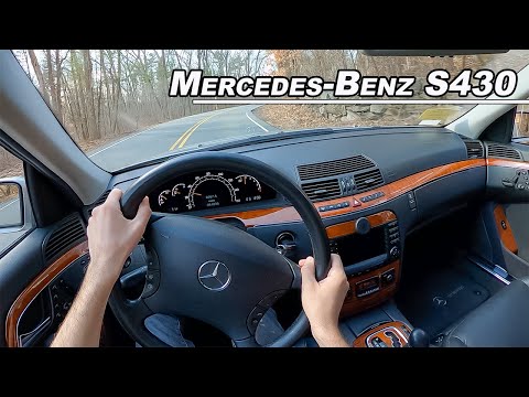 Видео: Mercedes-Benz S430 2004 года — ностальгия по Германии в W220 (бинауральное аудио от первого лица)