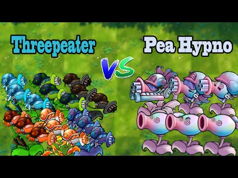 Видео: Испытание PVZ Fusion 2.8 — Команда Трипетера против Семейки Гипно Пи — Кто победит?
