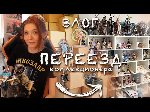 Видео: Влог: Переезд в другой город с коллекцией фигурок!